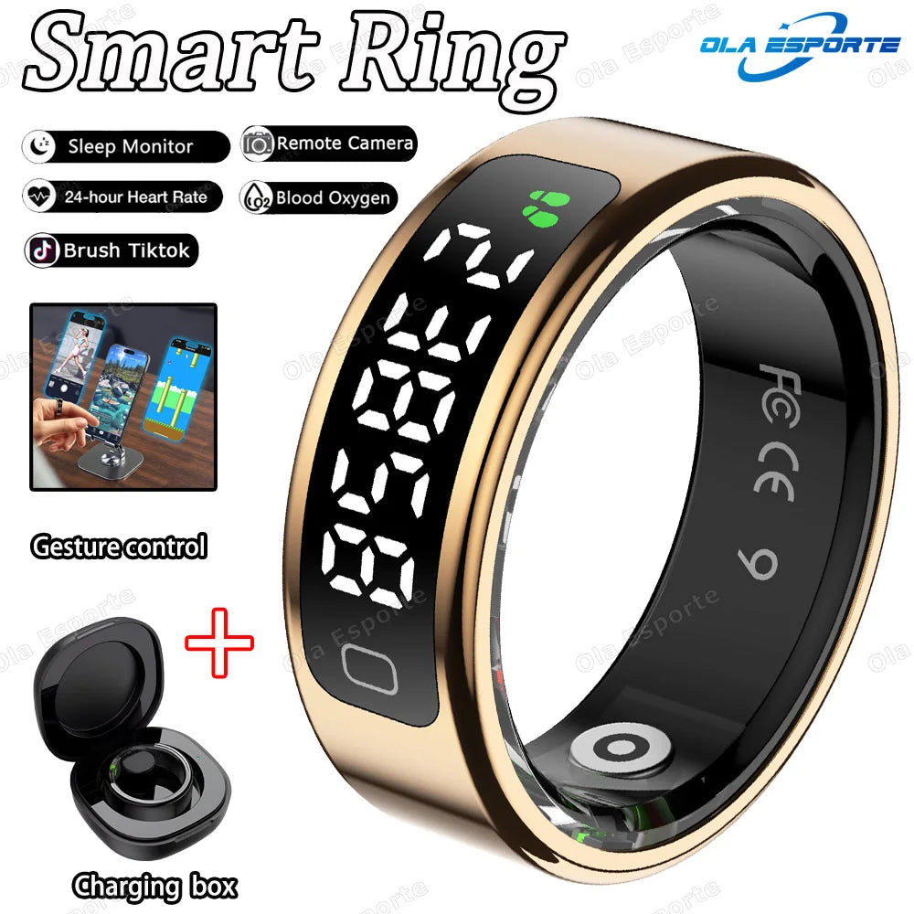 Smart Ring With LED Display