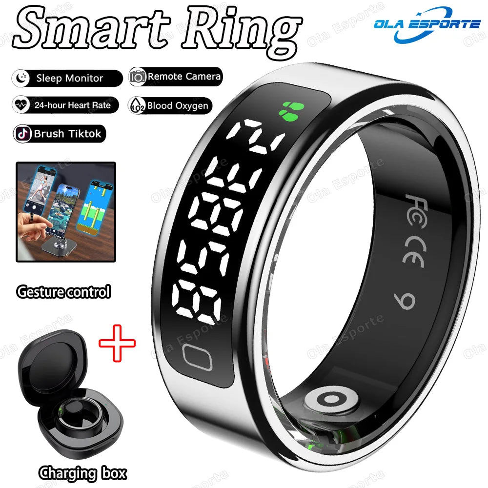 Smart Ring With LED Display