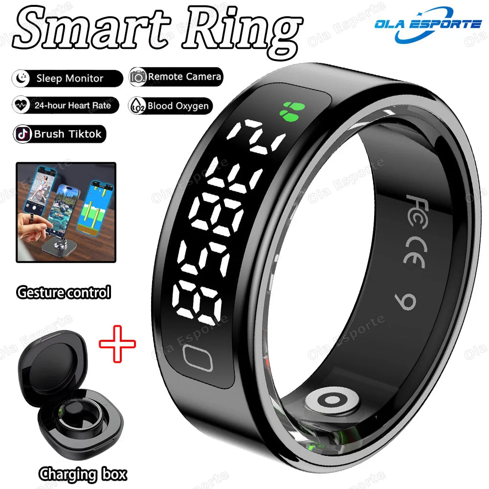 Smart Ring With LED Display