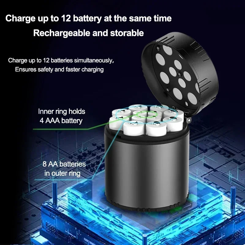 Smart  Battery Charger Suitable for 1.5V Lithium Ion Battery