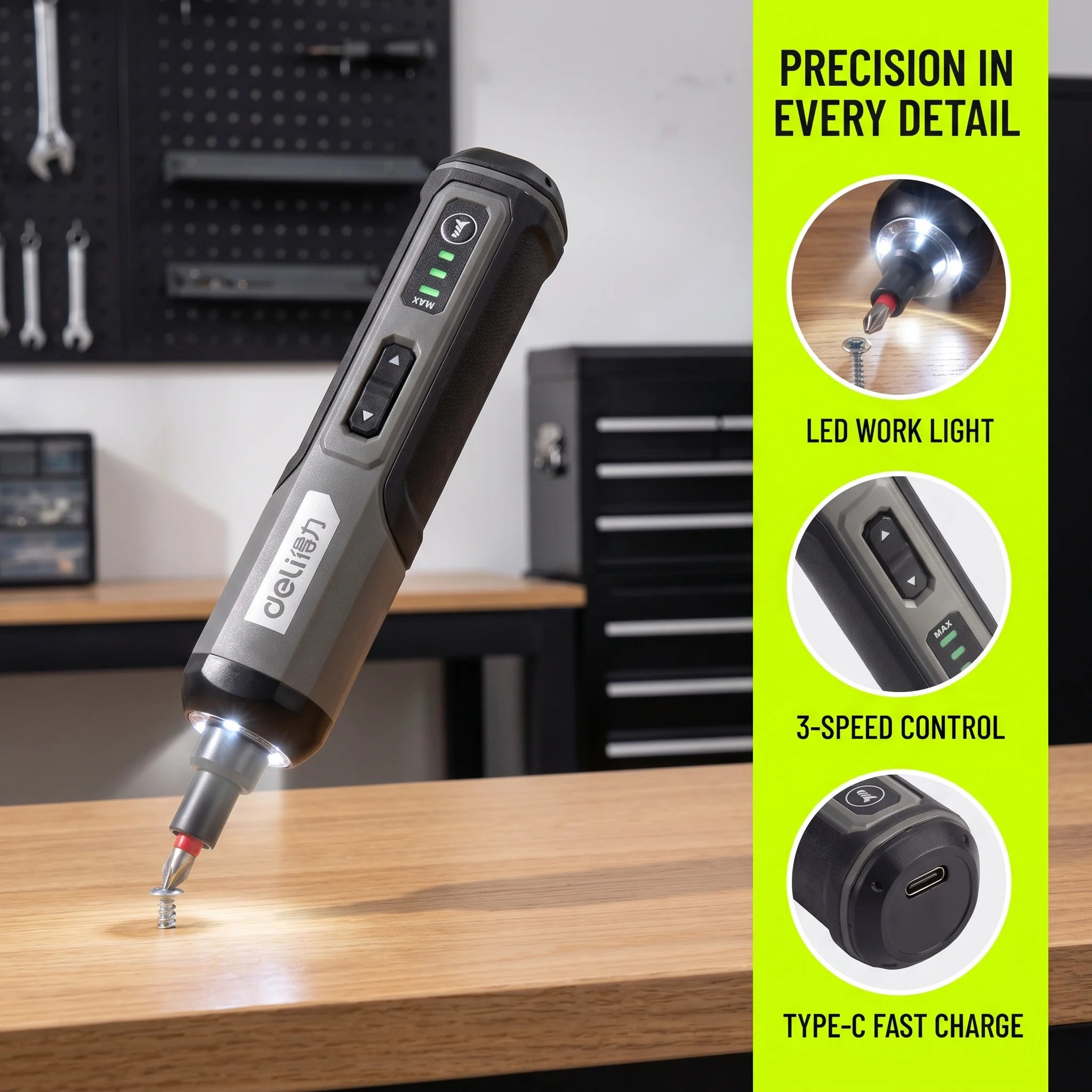 Cordless Electric Screwdriver set