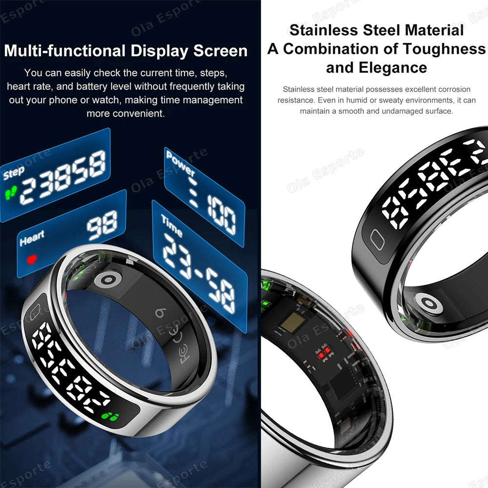 Smart Ring With LED Display