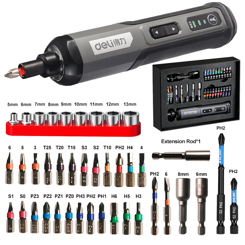 Cordless Electric Screwdriver set