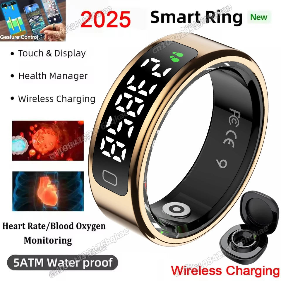 Smart Ring With LED Display