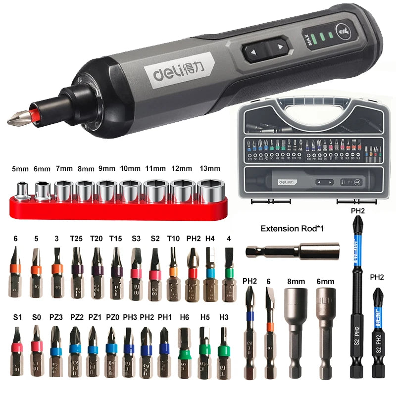 Cordless Electric Screwdriver set