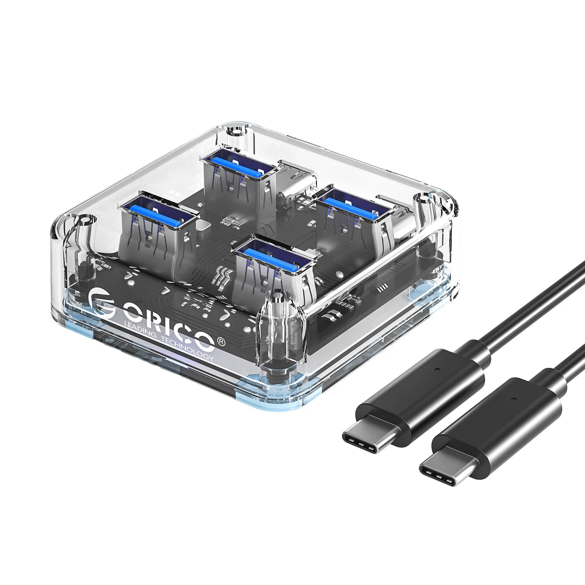 Transparent Usb C Hub